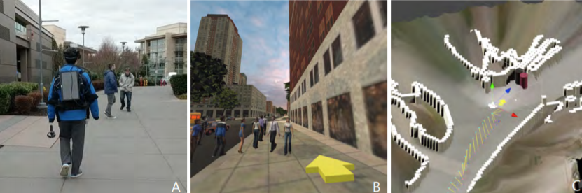 DreamWalker: Substituting Real-World Walking Experiences with a Virtual Reality