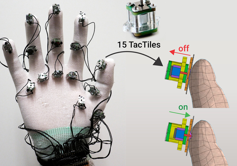 TacTiles: Electromagnetic Actuators for Rendering Haptics in VR