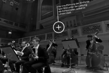 An interactive classical VR concert featuring multiple views
