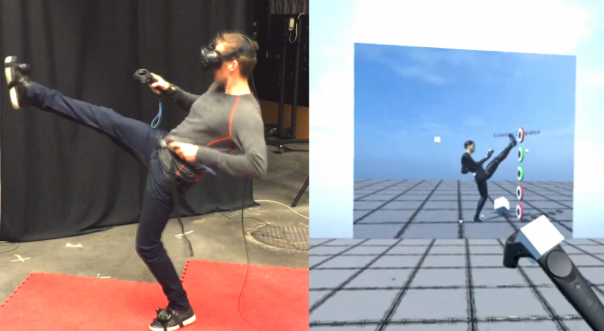 Exaggeration of Avatar Flexibility in Virtual Reality