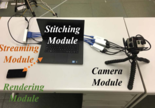 Event-driven stitching for tile-based live 360 video streaming