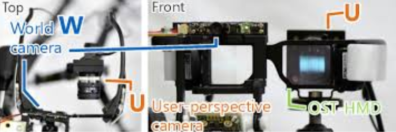Vision enhancement: defocus correction via optical see-through head-mounted displays