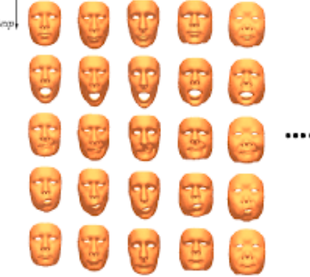 Facial Expression Training System using Bilinear Shape Model