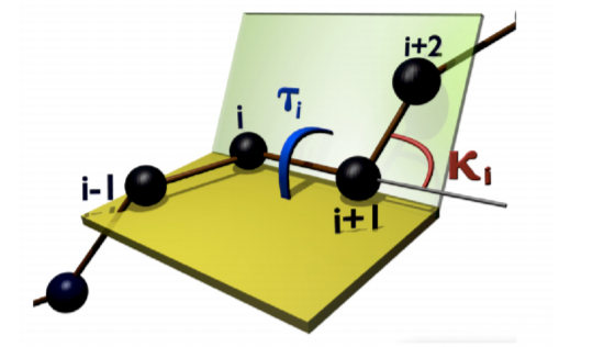 Virtual reality analysis of intrinsic protein geometry with applications to cis peptide planes