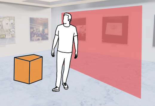 Safe Walking In VR using Augmented Virtuality