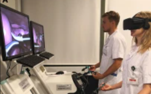 Cognitive load and performance in immersive virtual reality versus conventional virtual reality simulation training of laparoscopic surgery: a randomized trial
