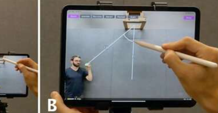 RealitySketch: Embedding Responsive Graphics and Visualizations in AR through Dynamic Sketching