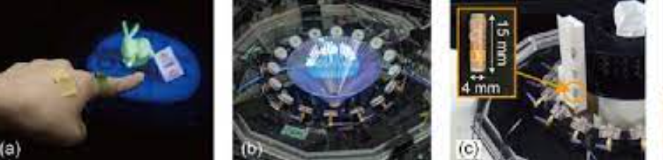 Interacting with 3D Images on a Rear-projection Tabletop 3D Display Using Wireless Magnetic Markers and an Annular Coil Array