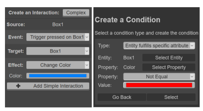 VREUD – An End-User Development Tool to Simplify the Creation of Interactive VR Scenes