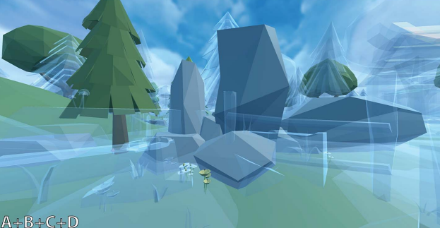 OVRlap: Perceiving Multiple Locations Simultaneously to Improve Interaction in VR