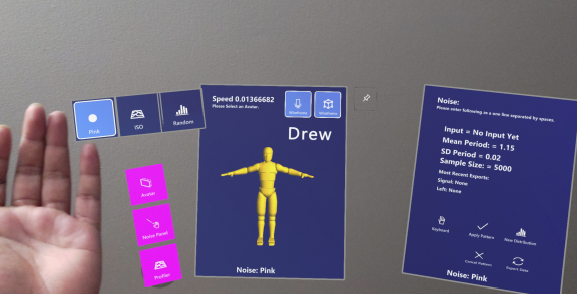 ARWalker: A Virtual Walking Companion Application