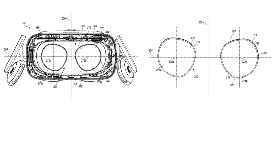 Facebook Patent | Head Mounted Displays With Shaped Lenses