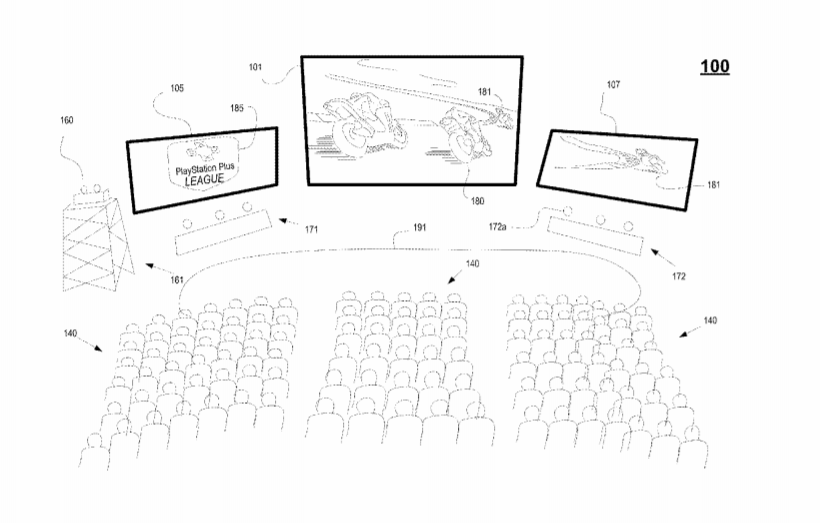 Sony Patent | Sound Localization In An Augmented Reality View Of A Live Event Held In A Real-World Venue