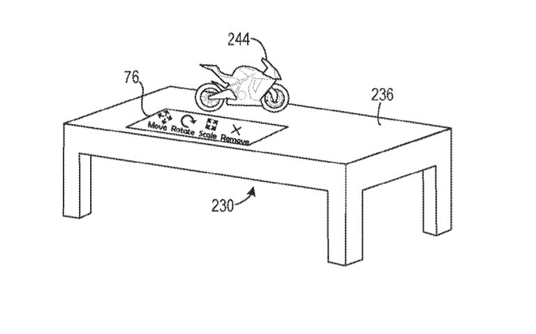 Microsoft Patent | Virtual Object User Interface Display