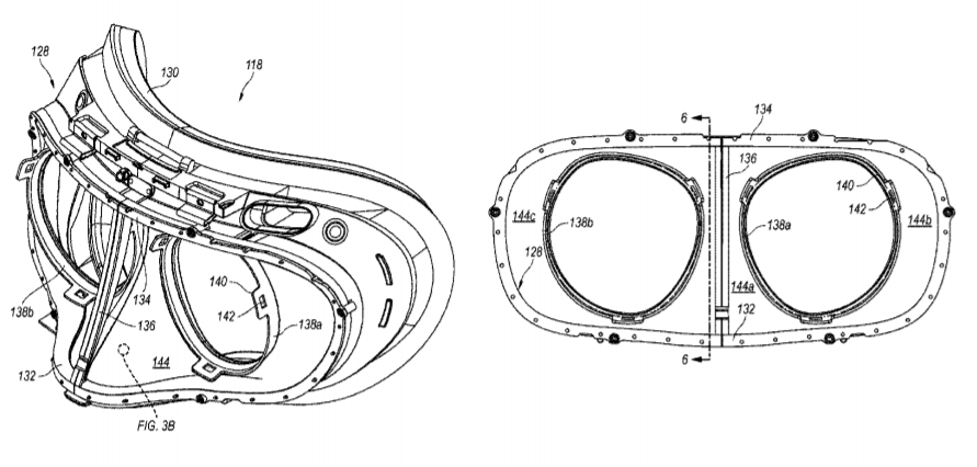 Facebook Patent | Flexible Membranes Connected To Movable Lenses Of Head-Mounted Display Systems And Related Technology