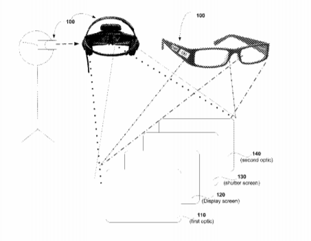 Sony Patent | Virtual Reality Headset With See-Through Mode