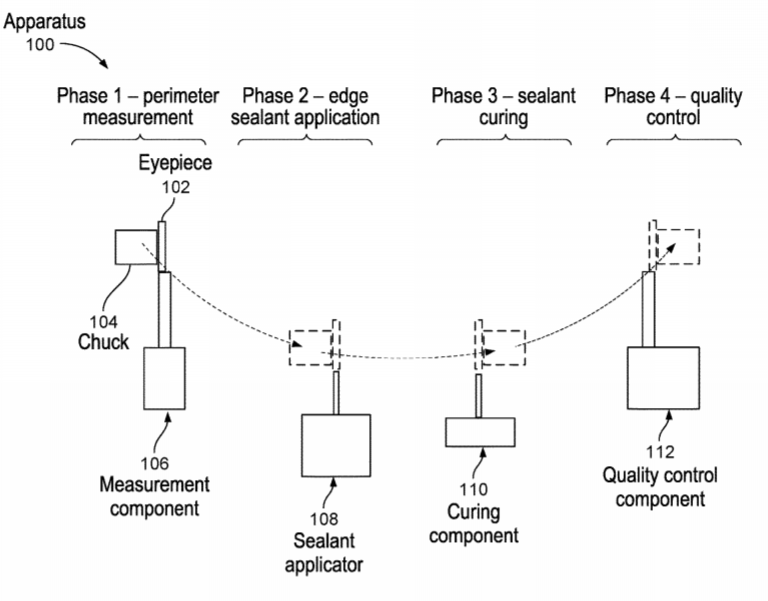 Magic Leap Patent | Edge Sealant Application For Optical Devices