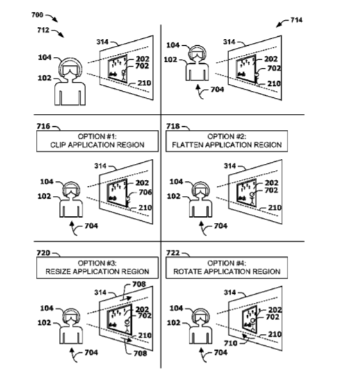 Microsoft Patent | Presenting Applications Within Virtual Environments