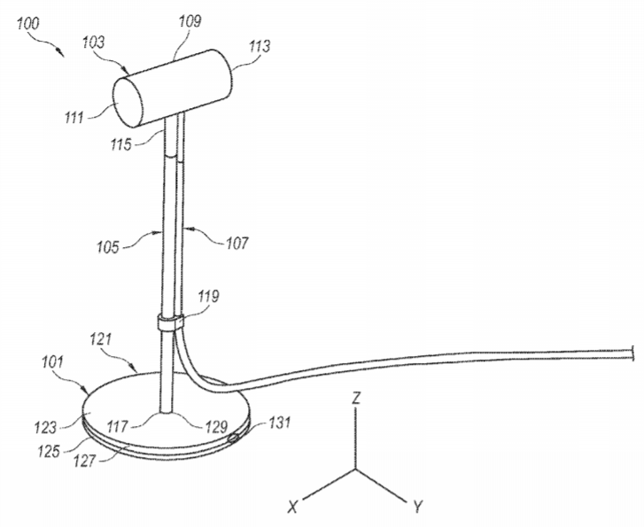 Oculus Patent | Tracking Camera Stand Base