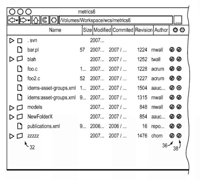 Oculus Patent | Computer Method And Apparatus For Engineered Product Management Including Simultaneous Indication Of Working Copy Status And Repository Status