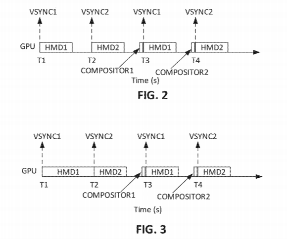 Intel Patent | Computers for supporting multiple virtual reality display devices and related methods