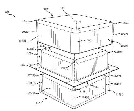 Facebook Patent | Method of covering a housing with a textile and related systems and devices