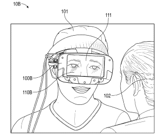 Facebook Patent | Reverse pass-through glasses for augmented reality and virtual reality devices